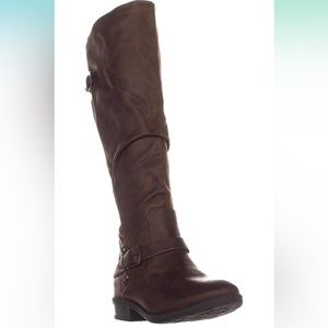 Women's brown boots -Baretraps size 9w - new in box